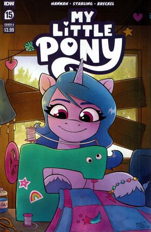 My Little Pony (IDW, 2nd Series) 15A published by IDW with cover art by Robin Easter