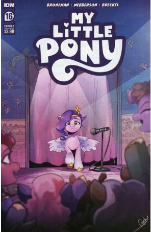 My Little Pony (IDW, 2nd Series) 16B published by IDW with cover art by Gigi Dutreix