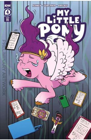 My Little Pony (IDW, 2nd Series) 4C published by IDW with cover art by Trish Forstner