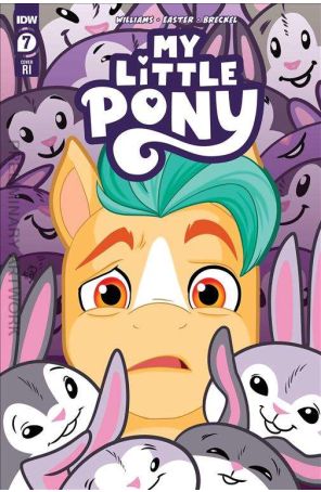 My Little Pony (IDW, 2nd Series) 7C published by IDW with cover art by Trish Forstner