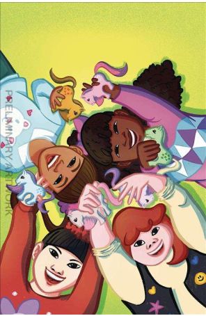 My Little Pony: 40th Anniversary Special 1D published by IDW with cover art by Keisha Okafor