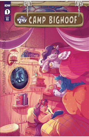 My Little Pony: Camp Bighoof 1D published by IDW with cover art by Justasuta
