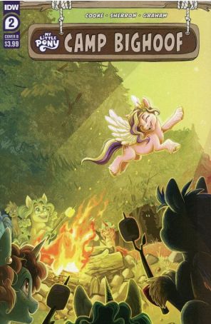 My Little Pony: Camp Bighoof 2B published by IDW with cover art by Natalie Haines