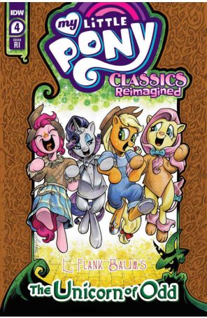 My Little Pony: Classics Reimagined-The Unicorn of Odd 4C published by IDW with cover art by Charles Price