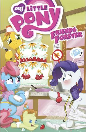 My Little Pony: Friends Forever TPB 5 published by IDW with cover art by Amy Mebberson