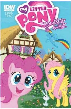 My Little Pony: Friendship Is Magic 1G published by IDW with cover art by Stephanie Buscema