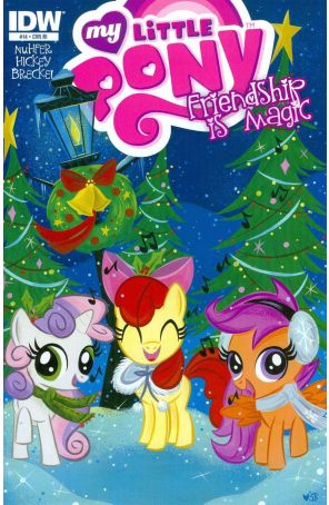My Little Pony: Friendship Is Magic 14C published by IDW with cover art by Stephanie Buscema