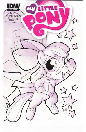 My Little Pony: Friendship Is Magic 15E published by IDW with cover art by Agnes Garbowska