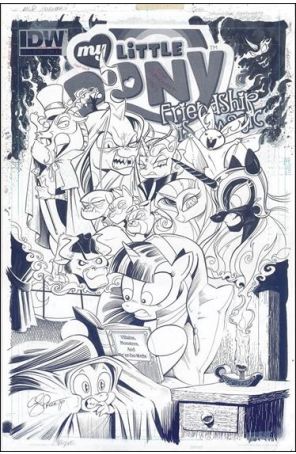 My Little Pony: Friendship Is Magic 25E published by IDW with cover art by Andy Price