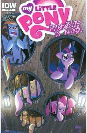 My Little Pony: Friendship Is Magic 7C published by IDW with cover art by Tony Fleecs