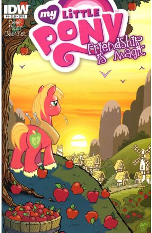 My Little Pony: Friendship Is Magic 9B published by IDW with cover art by Tony Fleecs