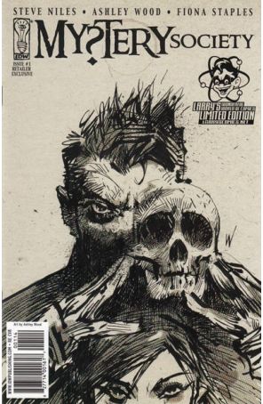 Mystery Society 1D published by IDW with cover art by Ashley Wood