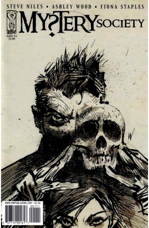 Mystery Society 1 published by IDW with cover art by Ashley Wood