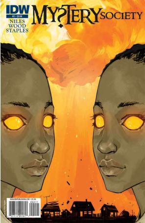 Mystery Society 2 published by IDW with cover art by Fiona Staples