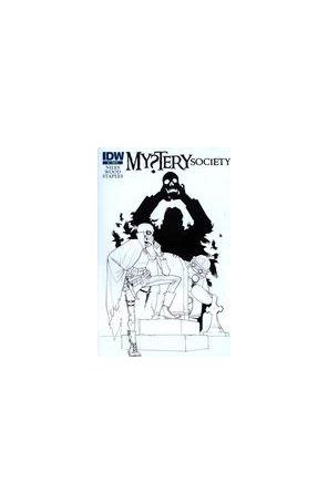 Mystery Society 4A published by IDW with cover art by Fiona Staples