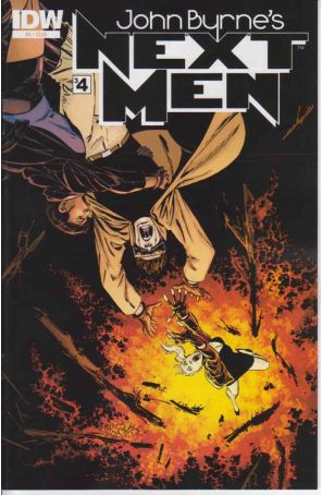 Next Men (John Byrne's, 2nd Series) 4 published by IDW with cover art by John Byrne