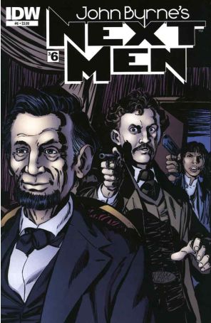 Next Men (John Byrne's, 2nd Series) 6 published by IDW with cover art by John Byrne