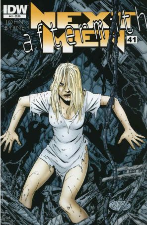 Next Men: Aftermath 41 published by IDW with cover art by John Byrne