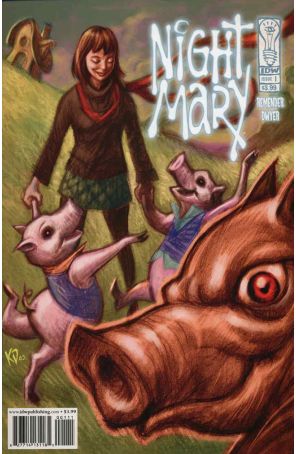 Night Mary 1 published by IDW with cover art by Kieron Dwyer