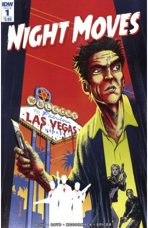 Night Moves 1A published by IDW with cover art by Chris Burnham