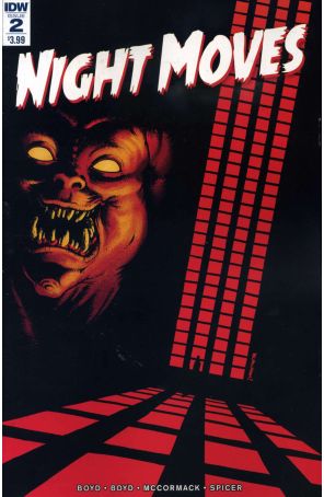 Night Moves 2A published by IDW with cover art by Chris Burnham