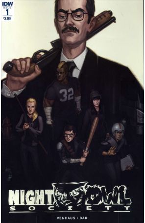 Night Owl Society 1 published by IDW with cover art by Pius Bak