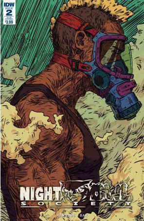 Night Owl Society 2A published by IDW with cover art by Pius Bak