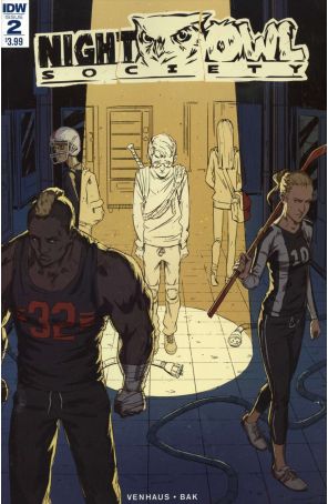 Night Owl Society 2 published by IDW with cover art by Pius Bak