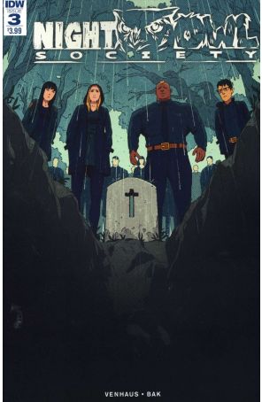 Night Owl Society 3 published by IDW with cover art by Pius Bak