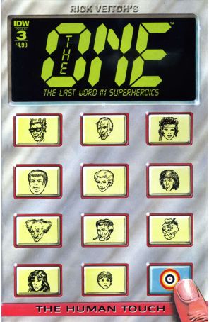 One (IDW) 3 published by IDW with cover art by Rick Veitch