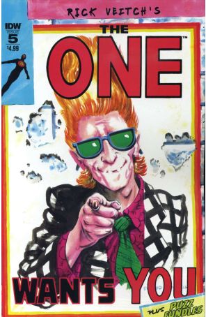 One (IDW) 5 published by IDW with cover art by Rick Veitch
