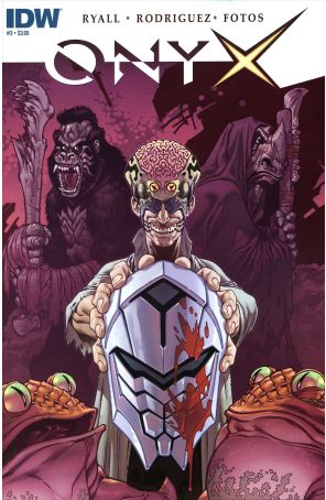 Onyx 3 published by IDW with cover art by Gabriel Rodriguez