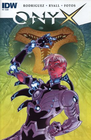 Onyx 4 published by IDW with cover art by Gabriel Rodriguez