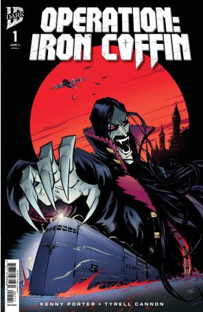 Operation: Iron Coffin 1A published by IDW with cover art by Tyrell Cannon