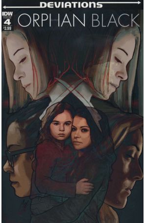 Orphan Black: Deviations 4 published by IDW with cover art by Cat Staggs