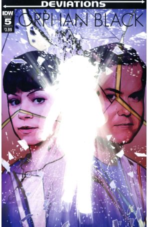 Orphan Black: Deviations 5A published by IDW with cover art by Cat Staggs