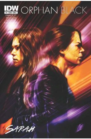 Orphan Black 1C published by IDW with cover art by Cat Staggs