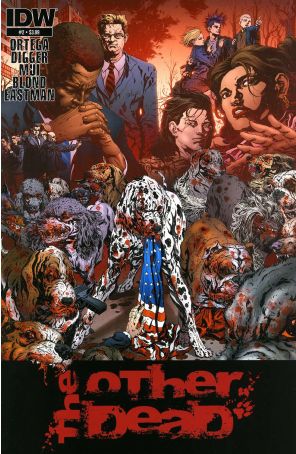 The Other Dead 2 published by IDW with cover art by Qing Ping Mui