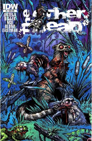 The Other Dead 3B published by IDW with cover art by Kevin Eastman