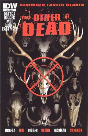 The Other Dead 3 published by IDW with cover art by Sam Shearon