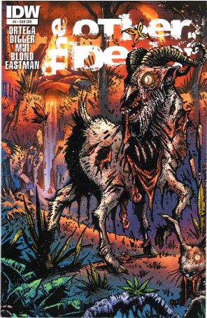 The Other Dead 4B published by IDW with cover art by Kevin Eastman