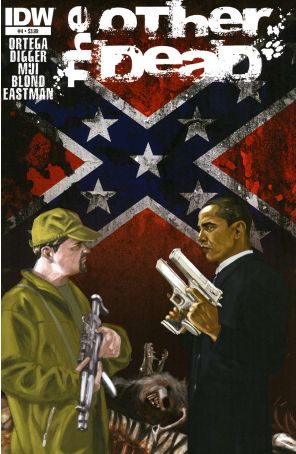 The Other Dead 4 published by IDW with cover art by Michael Shoyket