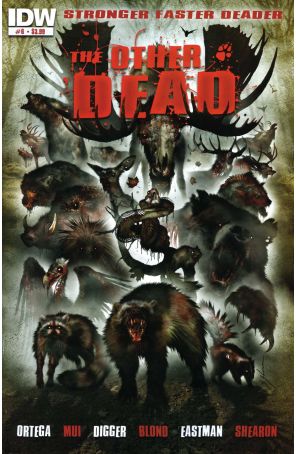 The Other Dead 6 published by IDW with cover art by Sam Shearon