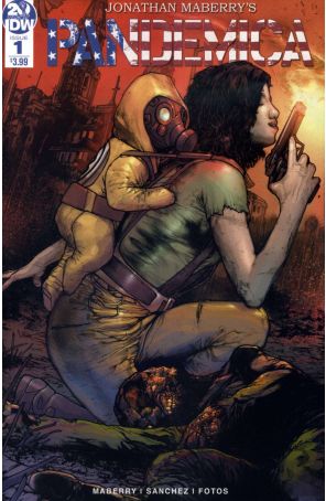 Pandemica 1A published by IDW with cover art by Alex Sanchez