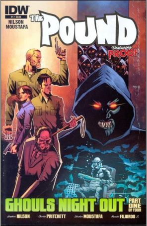 Pound: Ghouls Night Out 1 published by IDW with cover art by Ibrahim Moustafa