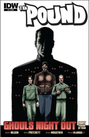Pound: Ghouls Night Out 4 published by IDW with cover art by Ibrahim Moustafa