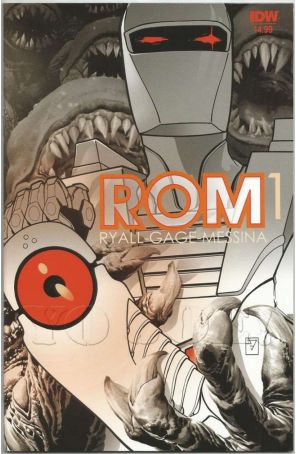 ROM (IDW) 1 (2nd) published by IDW with cover art by J. H. Williams
