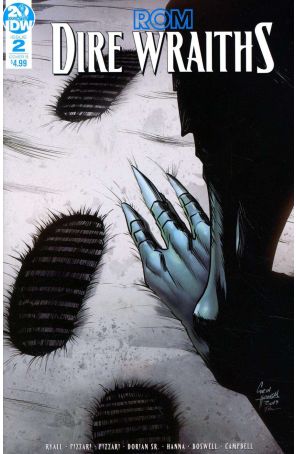 ROM: Dire Wraiths 2B published by IDW with cover art by Corin Howell