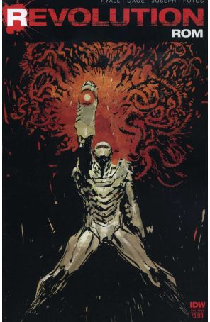 ROM: Revolution 1 published by IDW with cover art by Ashley Wood
