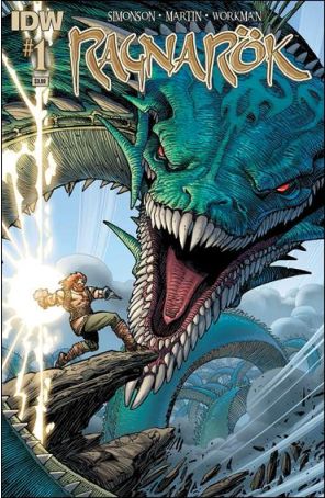Ragnarok (IDW) 1 published by IDW with cover art by Walt Simonson